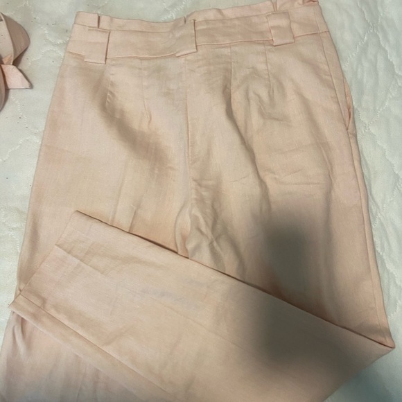 Express pink linen pants - Picture 3 of 3